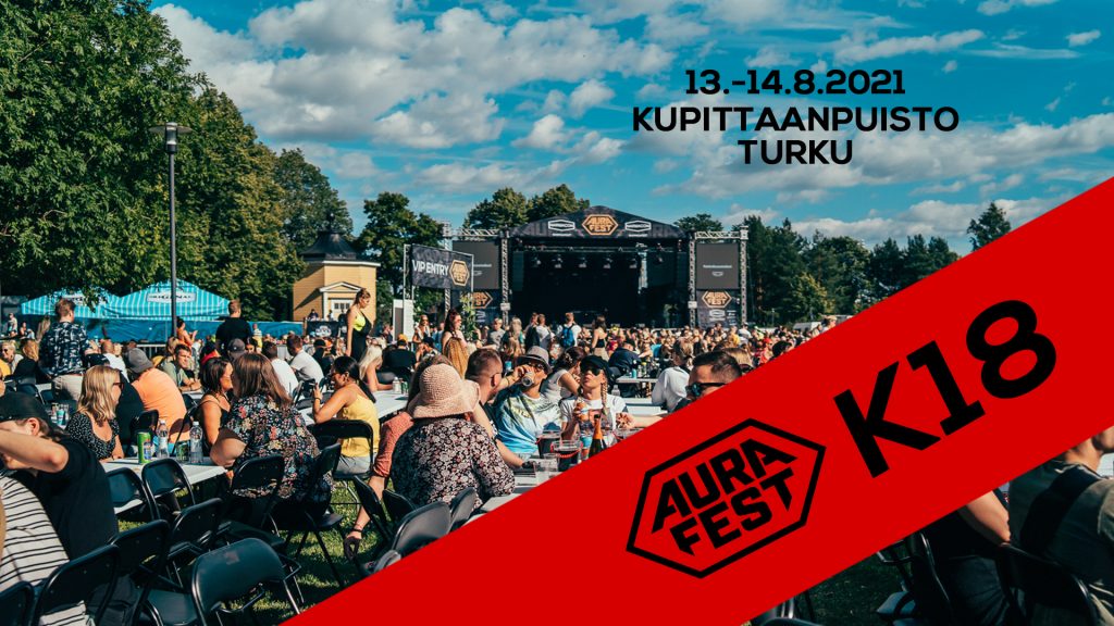 Aura Fest Kaupunkifestivaali Turun Kupittaanpuistossa!